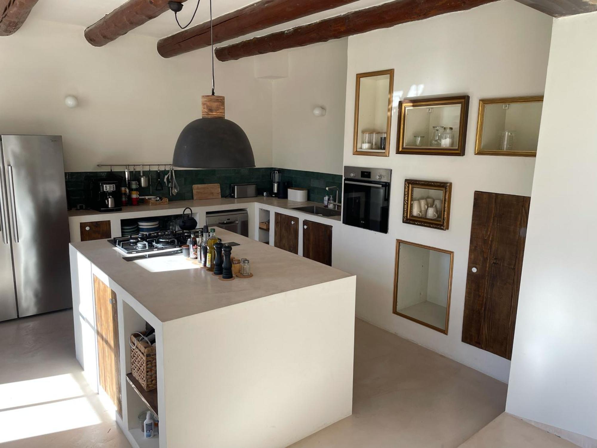 Provenzalisches Landhaus Les Martinets Am Fusse Des Mont Ventoux Villes-sur-Auzon 外观 照片