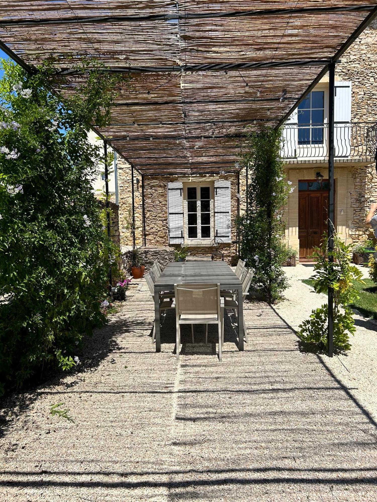 Provenzalisches Landhaus Les Martinets Am Fusse Des Mont Ventoux Villes-sur-Auzon 外观 照片